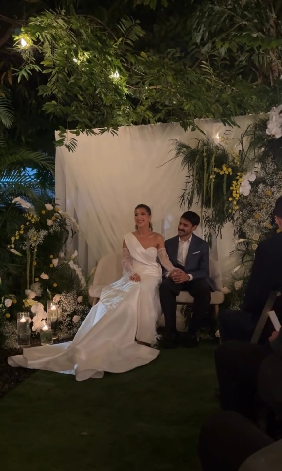 La tiktoker panameña Valeria Rettally se casó por lo civil con su novio ‘Monchi’