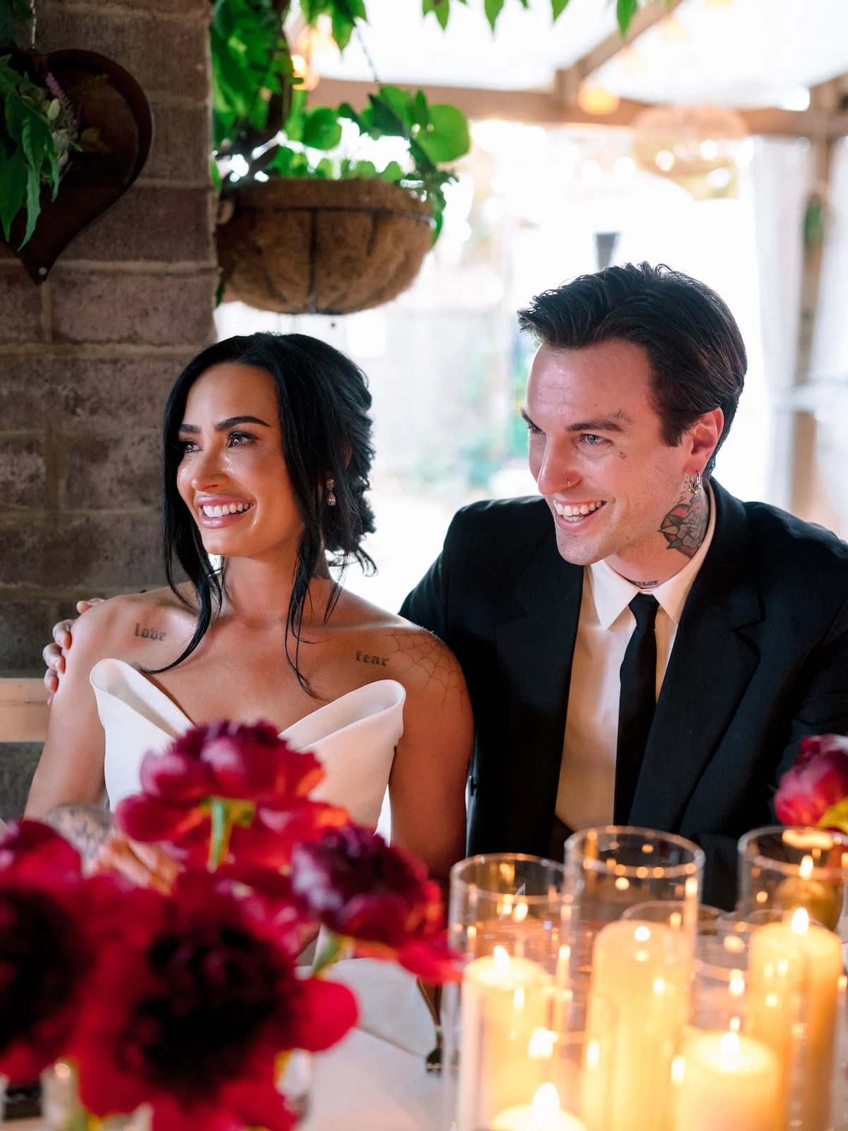 135 invitados y una ceremonia al aire libre en Santa Bárbara: la boda de Demi Lovato y Jordan Lutes