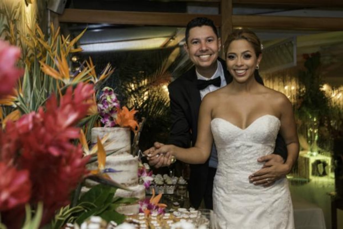 Fanny Cardoze y Miguel Merlo, el sí de una tarde de abril