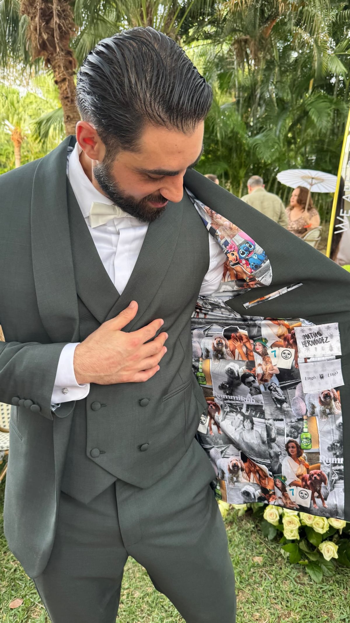 Se casó la modelo y creadora de contenido Carina Altamirano, con su novio, el ortopeda Matías Hernández 