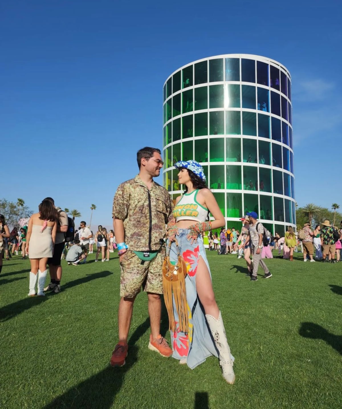 Dayana Sáez, la chitreana y sus ‘looks’ de ensueño en Coachella