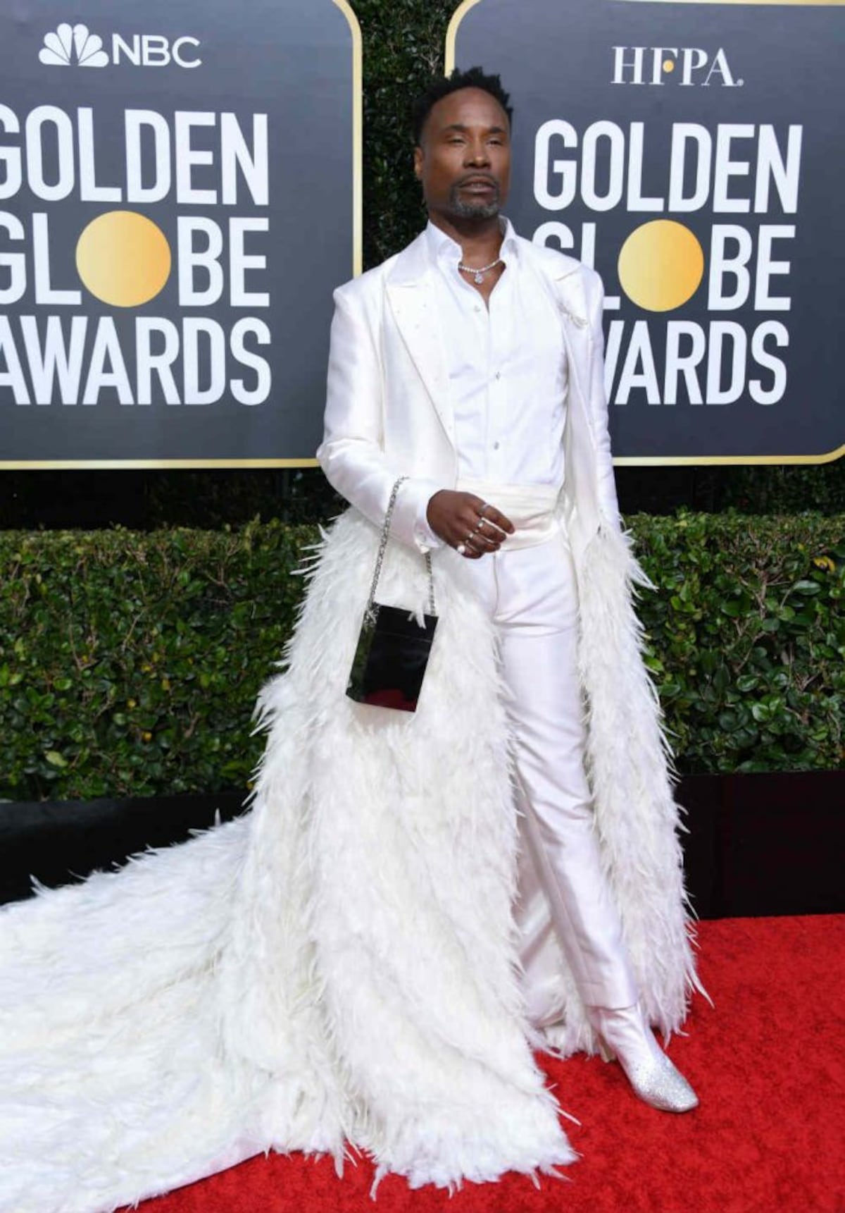 Billy Porter, el actor que lleva vestido en la alfombra roja