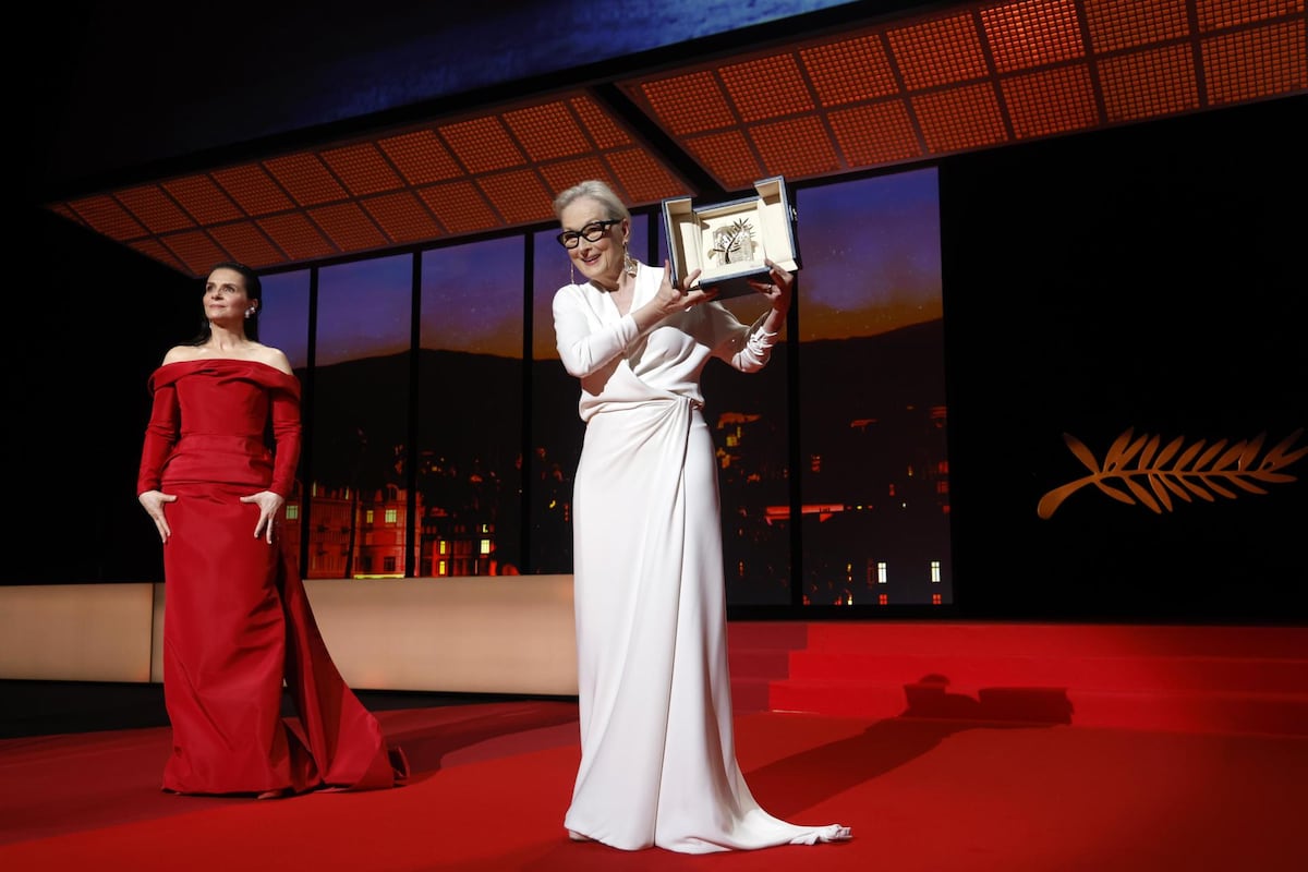 Meryl Streep reina en el cine y en la alfombra roja de Cannes