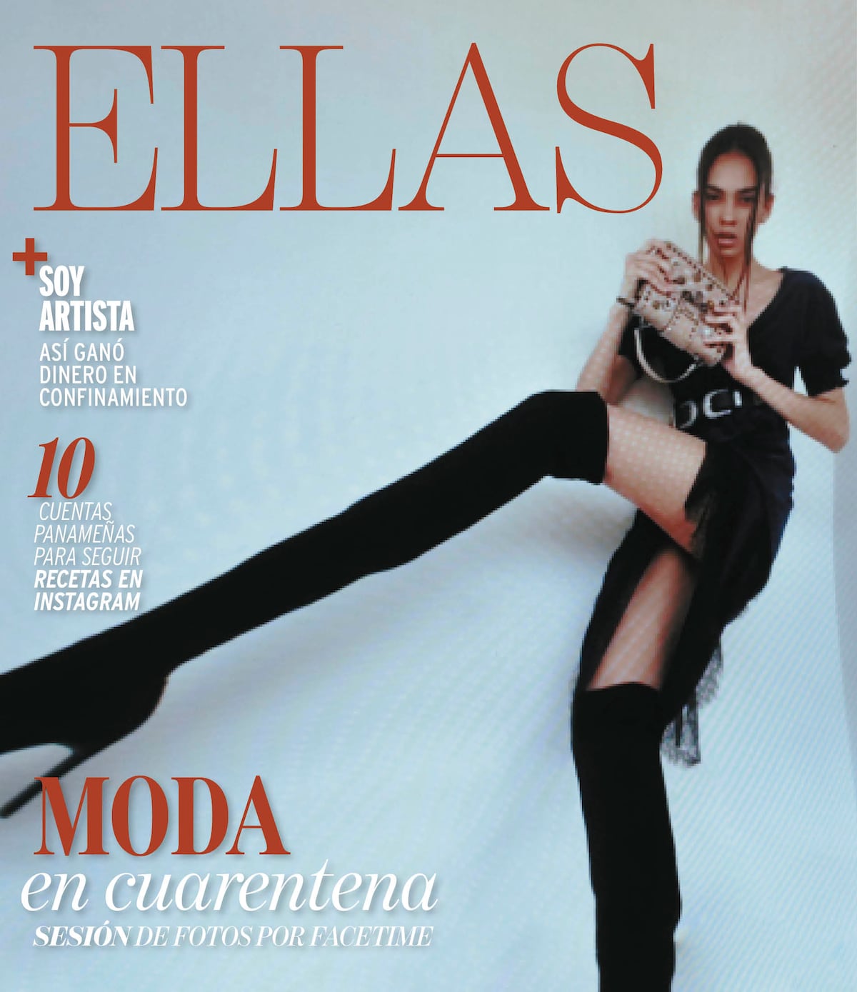 Moda en cuarentena: sesión de fotos por Facetime