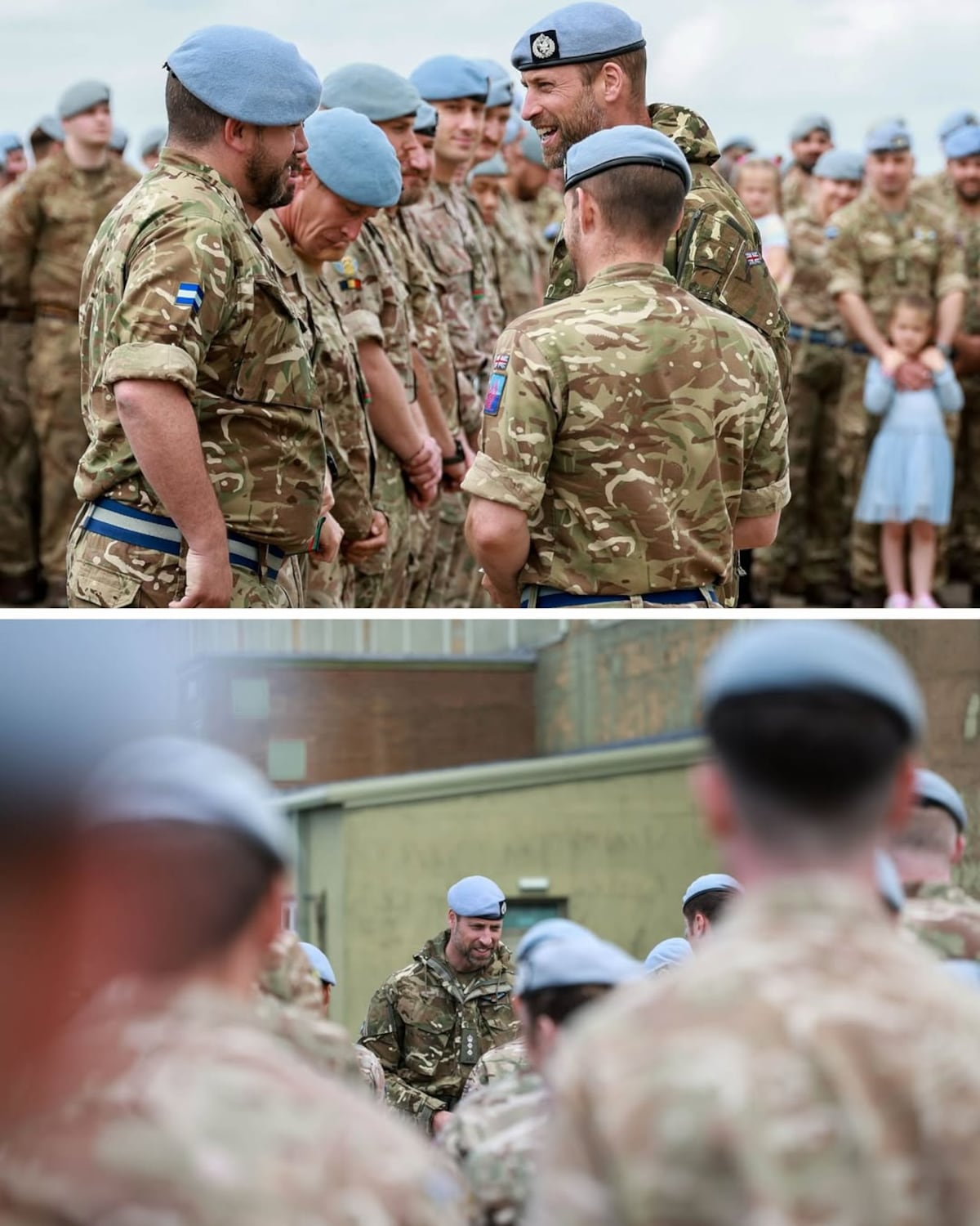 Nos declaramos fans del príncipe William con su ‘look’ de barba y en uniforme militar