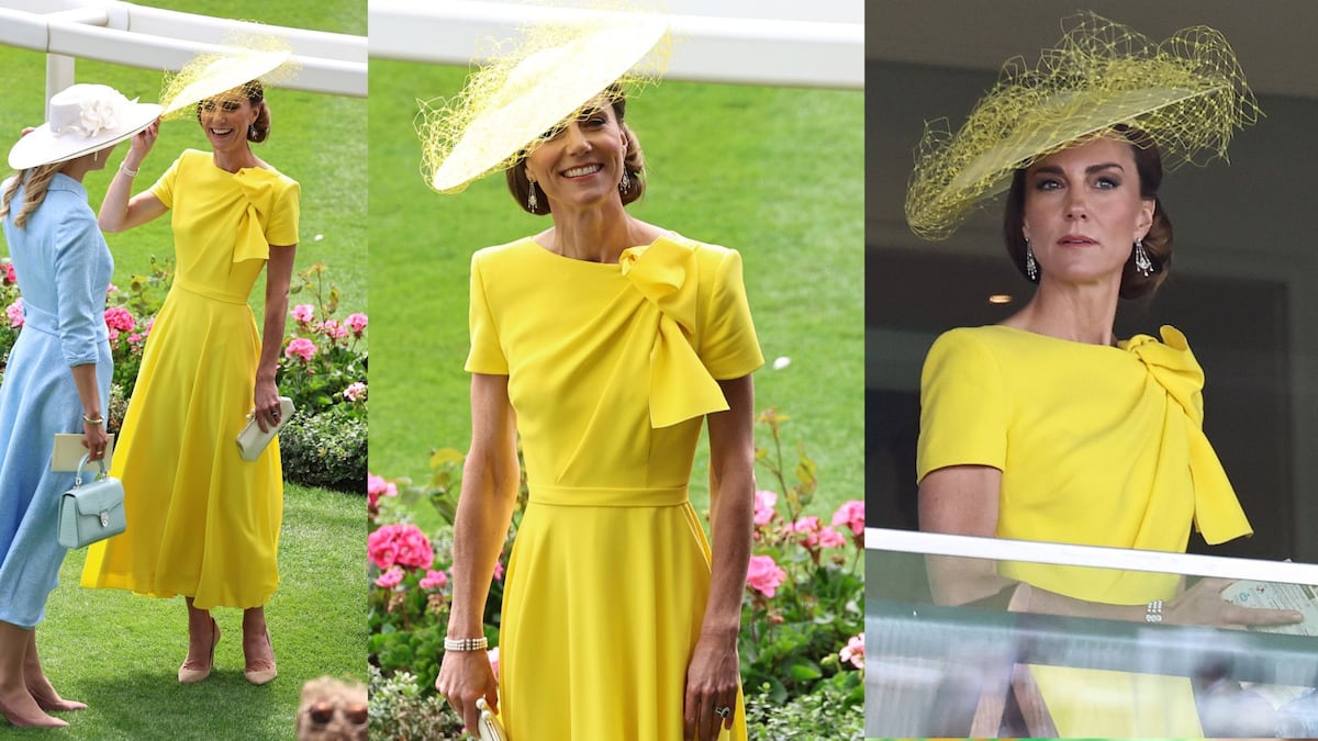 Kate Middleton revive un vestido de 2022 para su aparición en Royal Ascot