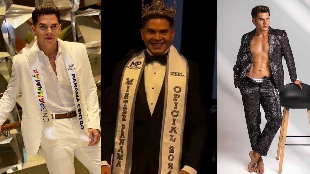 Frank Méndez, nacido en Venezuela, es el nuevo Mister Panamá Oficial 2024-2025