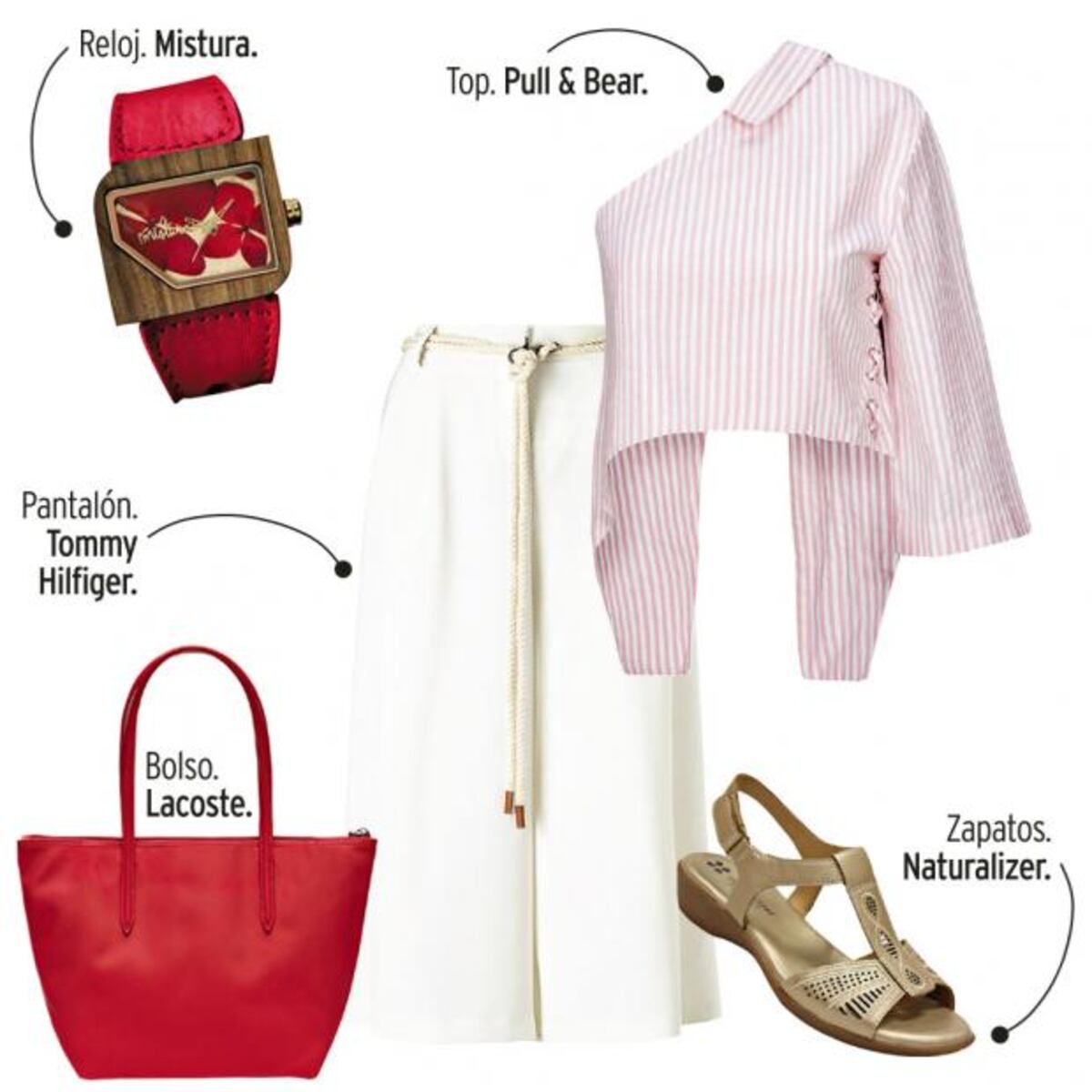 Atuendos con rayas para el verano