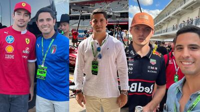 Diputado panameño en la F1: José Pérez Barboni asistió al Gran Premio de Estados Unidos 