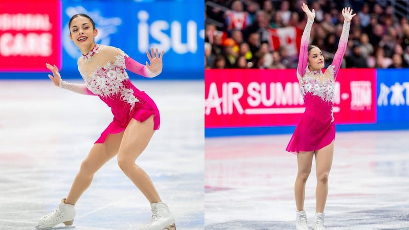 Madeline Schizas, la patinadora canadiense que olvidó entregar una tarea universitaria durante los Juegos Olímpicos de Invierno