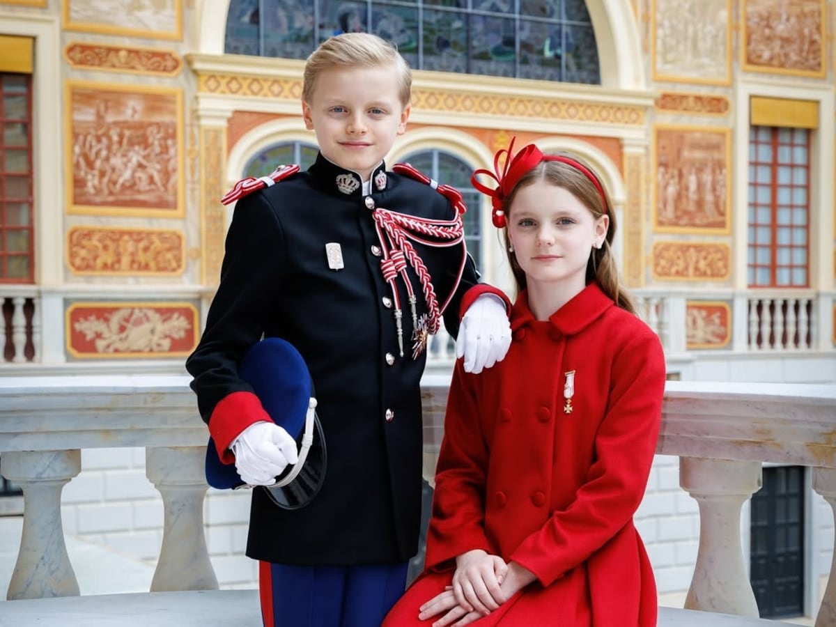 Mónaco celebra su Día Nacional con nuevas fotos de los príncipes Jacques y Gabriella