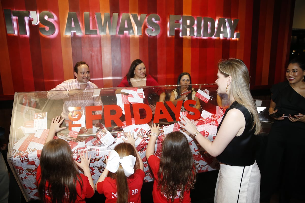 TGI Fridays Panamá, 30 años celebrando juntos 